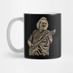 Jerry Garcia Retro Vintage Mug